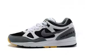 nike air span ii og black white gray